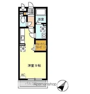パークハイム C棟【1階】の間取り