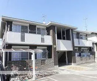 ハーミテージB棟【1階】の外観