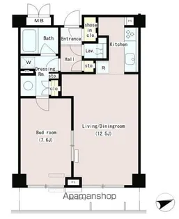 パークプレイス三田【2階】の間取り