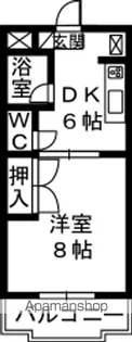 アイ&ユウ壱番館【3階】の間取り