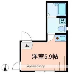シャンテ田端【2階】の間取り