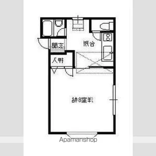 ボンヌ・シャンスⅡ【202号室】の間取り