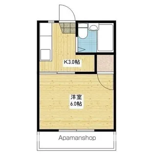 弥生ハイツ【2階】の間取り