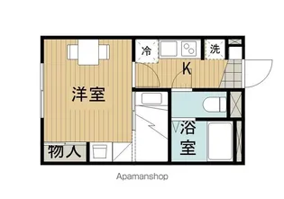 レオパレスレスポワール【102号室】の間取り