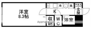 アスコット八木山本町【201号室】の間取り