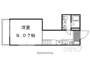 シュティール・ヴェーレン【202号室】の間取り