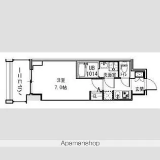 S-RESIDENCE福島Alovita【11階】の間取り
