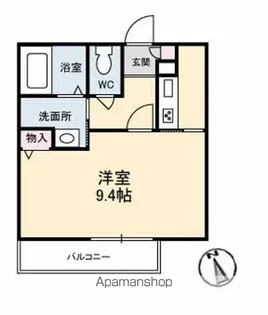 エトワール御船【4階】の間取り