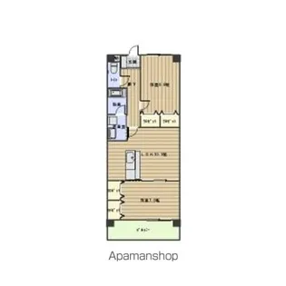 セラヴィー小池【4階】の間取り