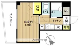 ロイヤルパレス高円寺【4階】の間取り