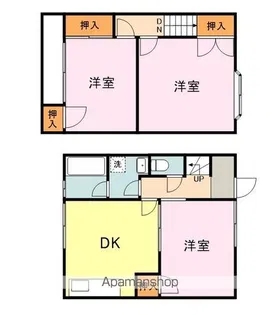 ハイムたかはし Ⅰ【1階】の間取り