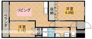 ムーンライト A【2階】の間取り