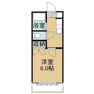ジャスティス鴨池【1階】の間取り