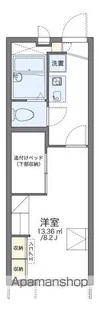 レオパレスブラン大分【106号室】の間取り