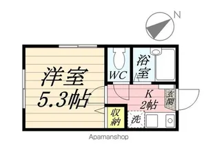 フルセイル朝日町【1階】の間取り