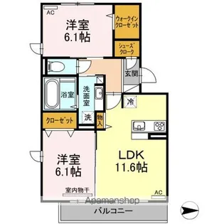 アルバ日吉【3階】の間取り