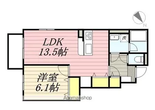 MANOIR LOUER【1階】の間取り