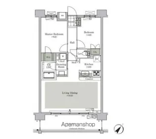 パークキューブ西ヶ原ステージ【4階】の間取り