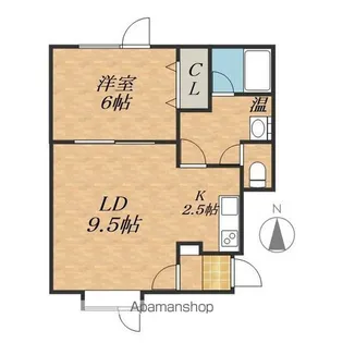 PLAIN⑥【1階】の間取り