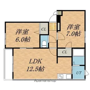 マルシェ【3階】の間取り