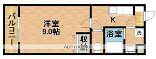 ハミング愛野【2階】の間取り