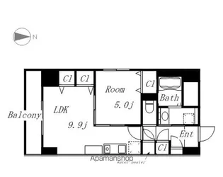 プレステージ千種【3階】の間取り