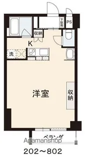 コリドールベイ【5階】の間取り