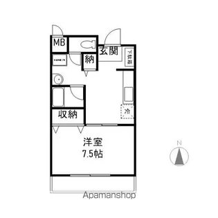 庄交本町ハイム【202号室】の間取り