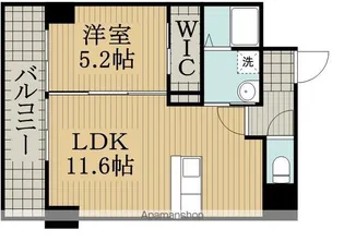 ルーヴル田町【9階】の間取り