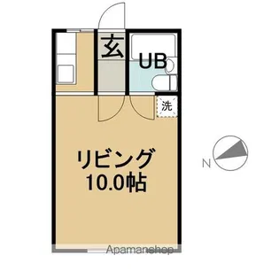 ストーリア【202号室】の間取り