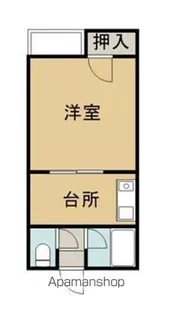 ひまわりハイツ №3【15号室】の間取り