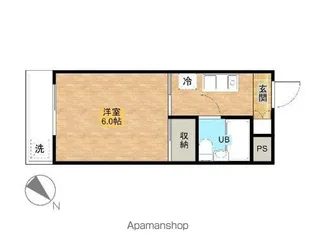 ピュアハイツ【202号室】の間取り