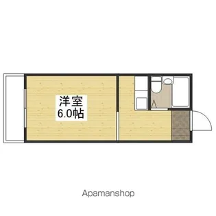 メゾン岡町【4階】の間取り