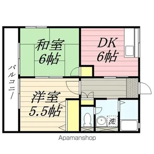 リサービア【1階】の間取り