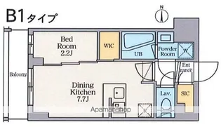 クレストコート東日暮里【304号室】の間取り