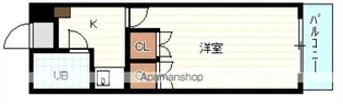 ハイツたかす【210号室号室】の間取り