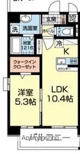 LINABELL【10階】の間取り