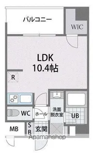 タワーズ香椎駅前【3階】の間取り