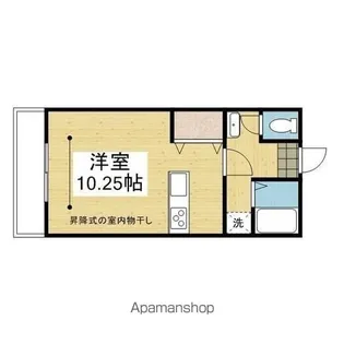 アルト立花【1.号室】の間取り