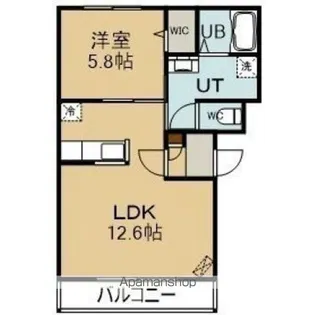エテルノ美原【4階】の間取り