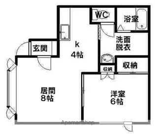 ピュア193【2階】の間取り