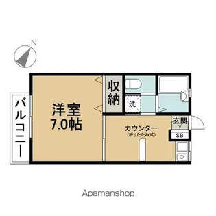 エクレールⅤ【2階】の間取り