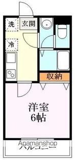 レジデンス京都伏見EAST【202号室】の間取り