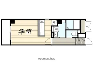 プラザ四天王【5階】の間取り