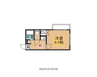メゾン明日香【2階】の間取り