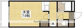 エステートベネフィット桑原【2階】の間取り