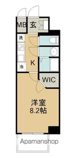 SーRESIDENCE四日市市堀木AMANTE(アマンテ) FR【10階】の間取り