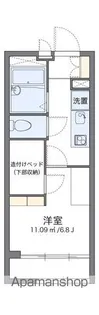 レオパレスフォレスト小倉【2階】の間取り