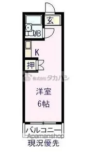 コンフォートケープタウン【306号室】の間取り