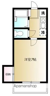 SKハイツ【202号室号室】の間取り